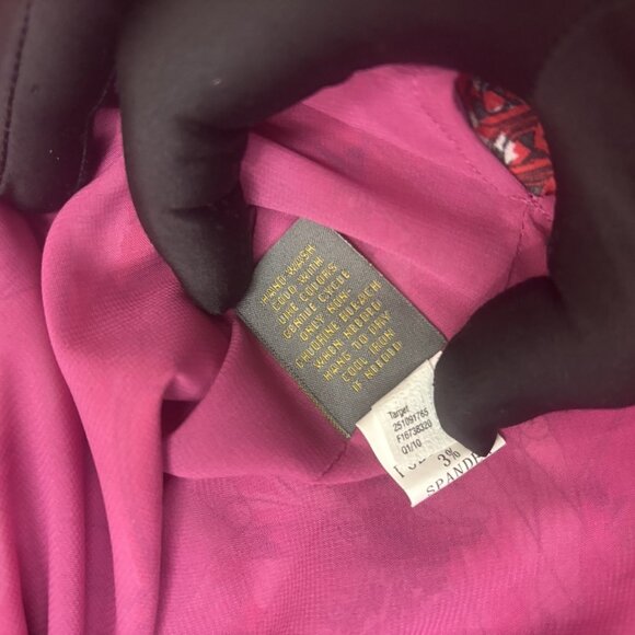 Zac Posen Dress Medium Long Off Shoulder Sweet Heart Neck Keyhole Back Train - Picture 12 of 12